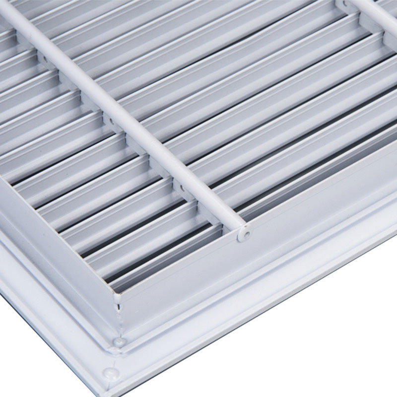 Aluminum alloy single layer line air vent